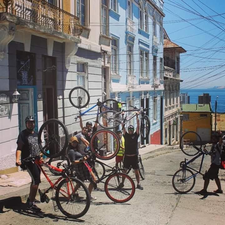 Hostel Don Poncho Valparaíso Exterior foto